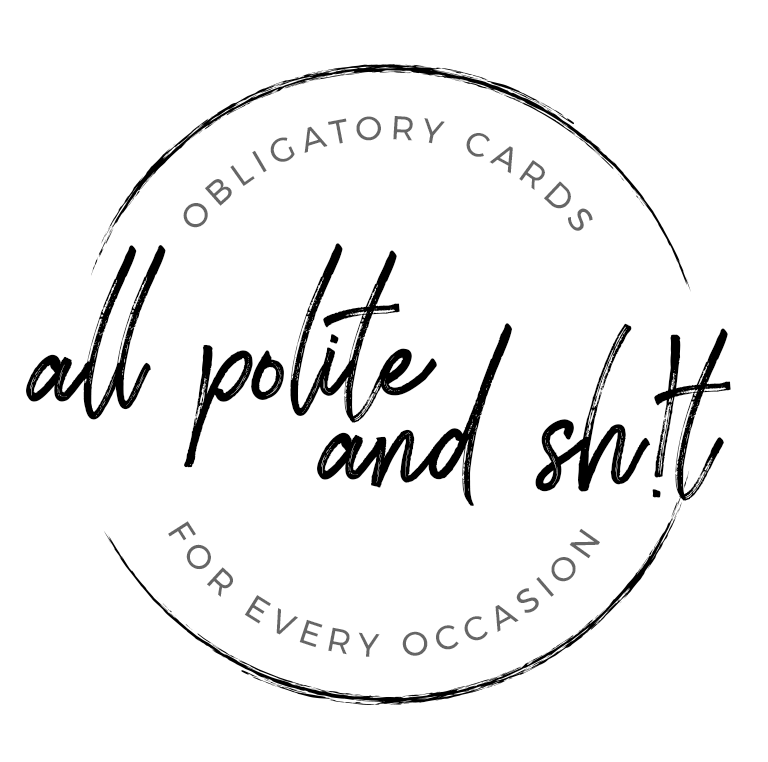 alll polite and shit logo